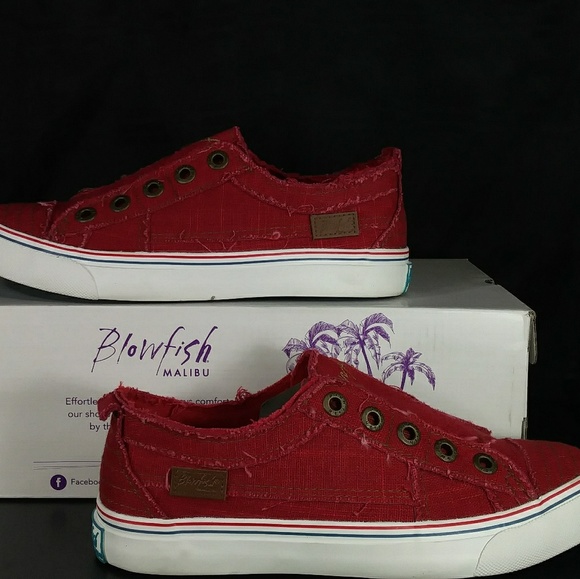 blowfish red shoes